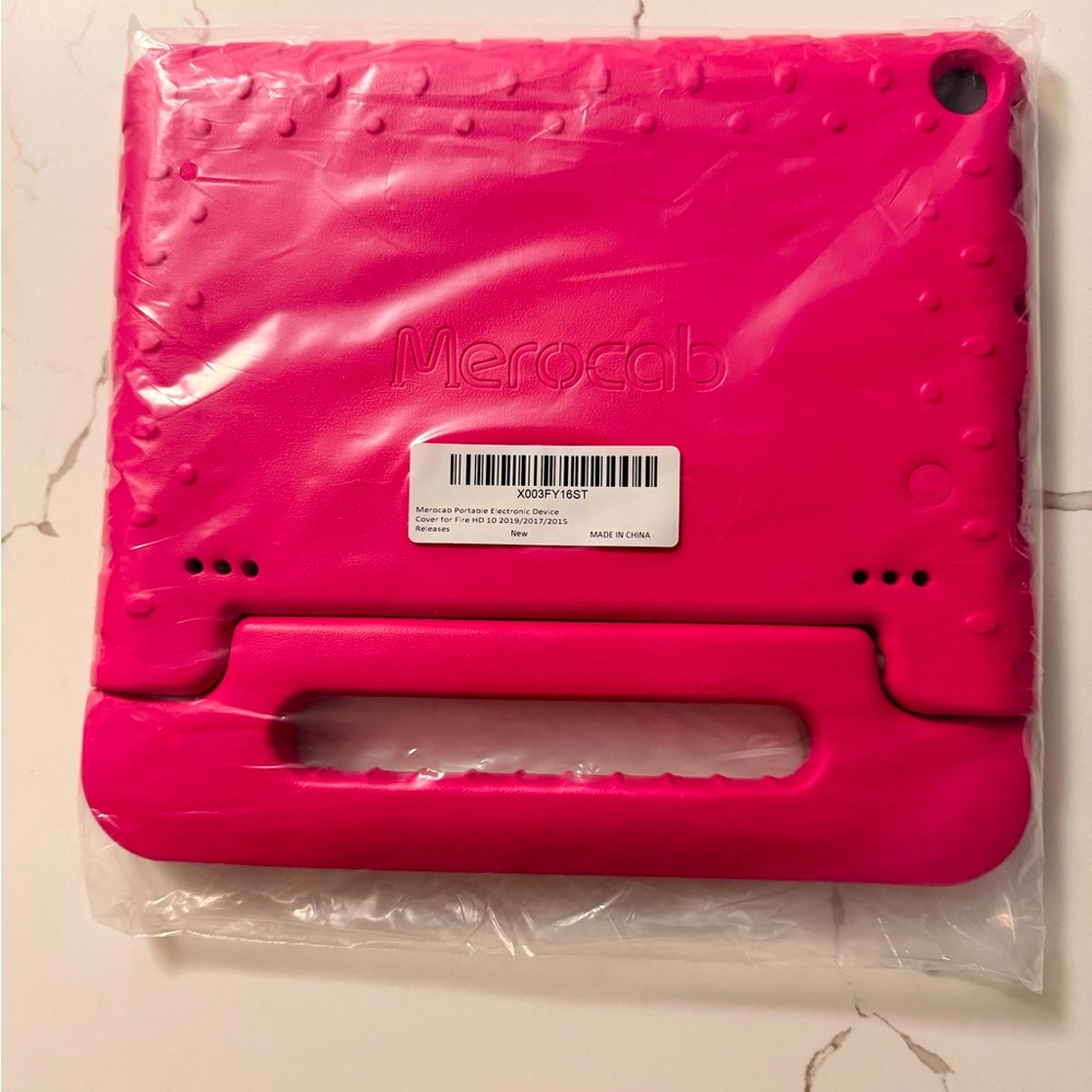 Pink Tablet kids case for Amazon Fire 
HD 10 tablet